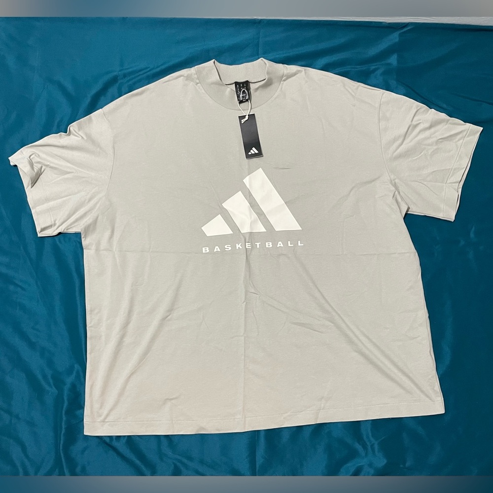 grey adidas xxl t-shirt